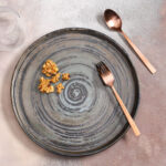 Тарілка пласка з бортом Porland Stoneware Vintage Ø270 мм - Зображення 4