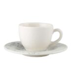 Porland Smoky Alumilite Чашка кавова 85 мл із блюдцем 120 мм у наборі - Зображення 2