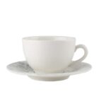 Porland Smoky Alumilite Чашка чайна 280 мл з блюдцем 160 мм в наборі