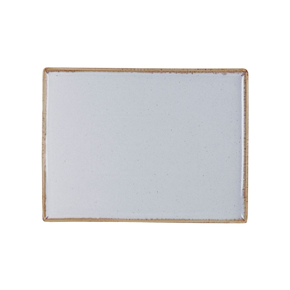 Тарілка прямокутна Porland Seasons Grey 180х130 мм