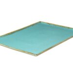 Блюдо квадратне Porland Seasons Turquoise 350х250 мм - Зображення 2