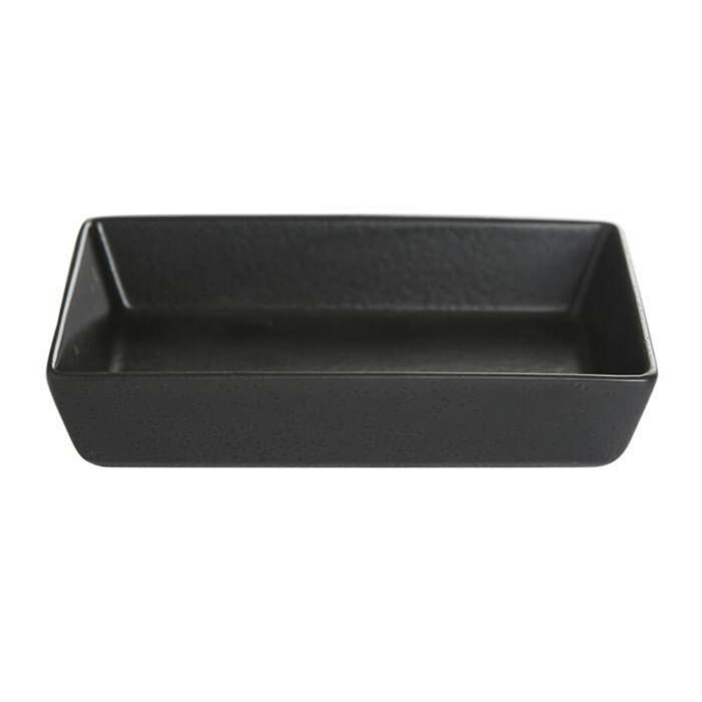 Салатник прямокутний Porland Seasons Black 160 мм