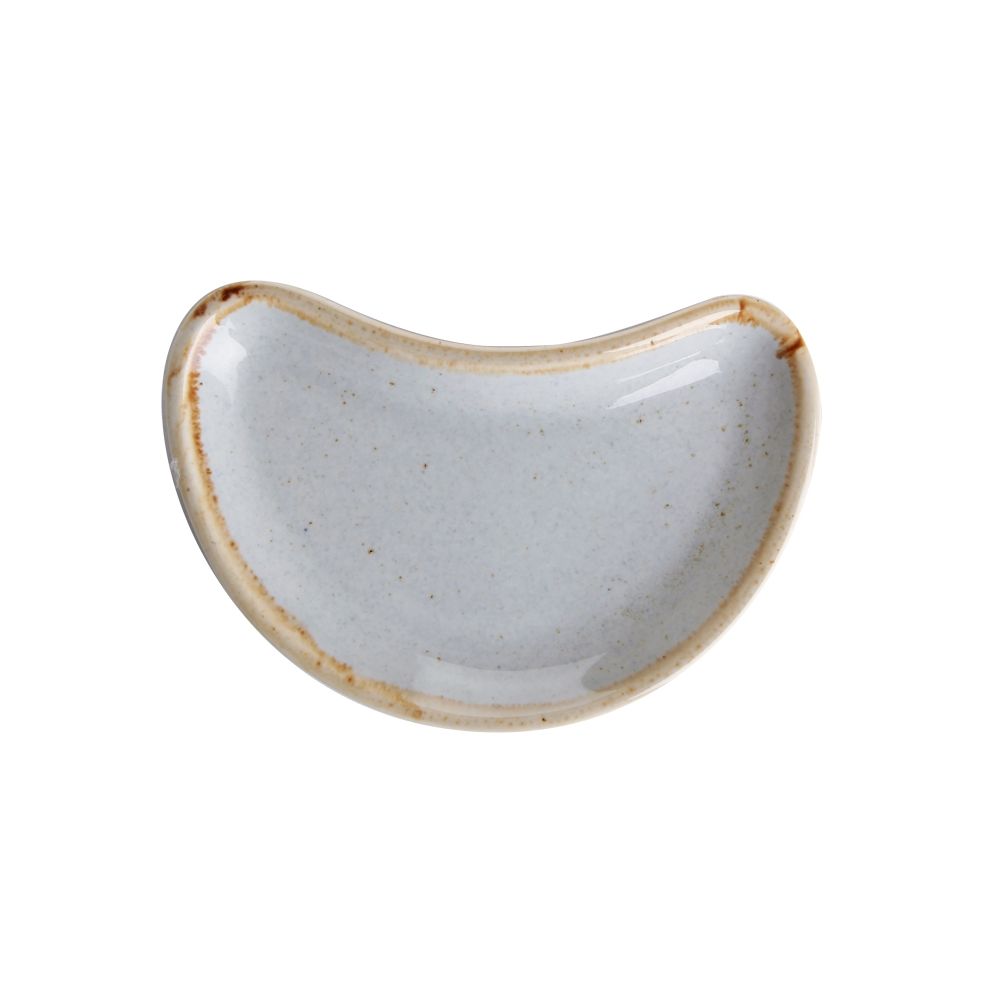 Блюдо півмісяць Seasons Grey 110 мм