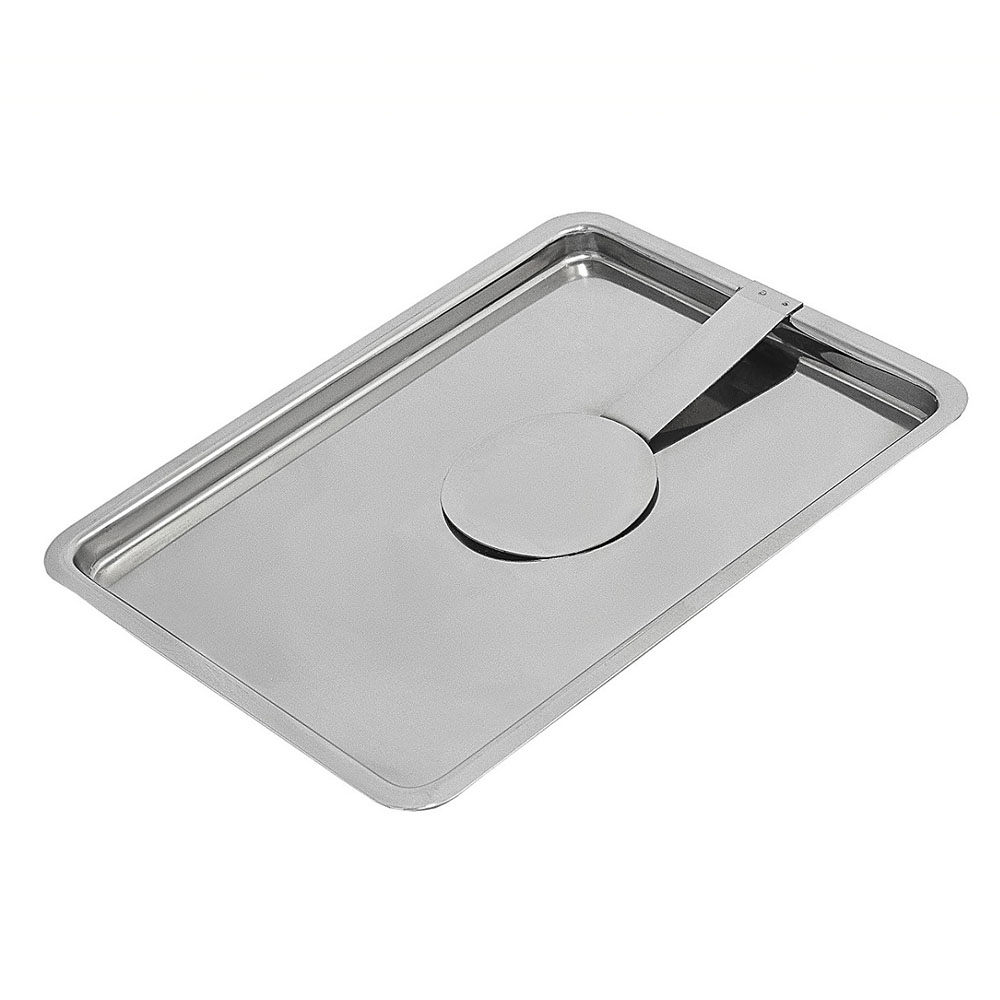 Піднос для рахунків з нержавіючої сталі 180х135 см