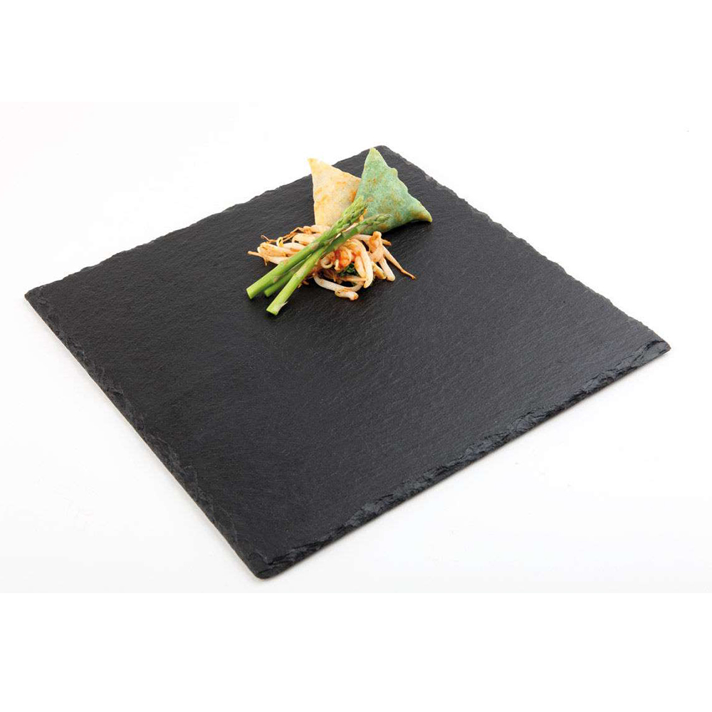 Піднос (сланець) з натурального каменю APS 250х250х7 мм