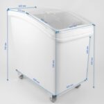 Контейнер для сипучих інгредієнтів на колесах One Chef 120 л - Зображення 3