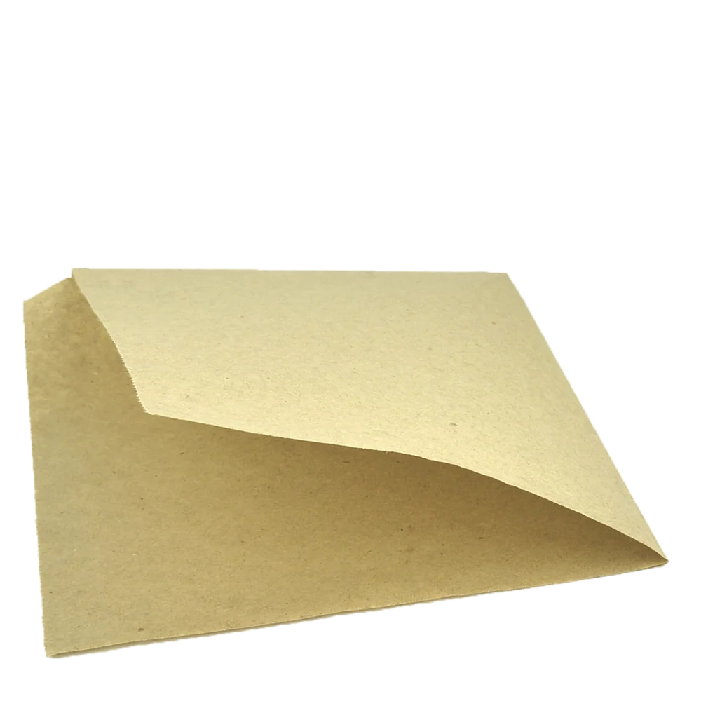 Кутник паперовий для бургерів коричневий 932 (500 шт) 160х170 мм