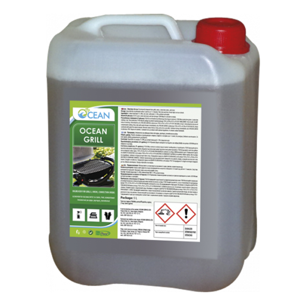 Засіб для чищення нагару OCEAN GRILL, 5л