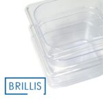 Гастроємкість GN 1/6-65 з прозорого полікарбонату Brillis - Зображення 7
