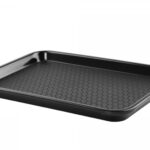 Піднос для бургера з меламіну 287х205х20 мм чорний - Зображення 2