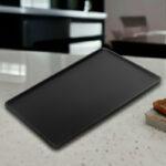 Піднос з меламіну 360×260×13 мм чорний - Зображення 2