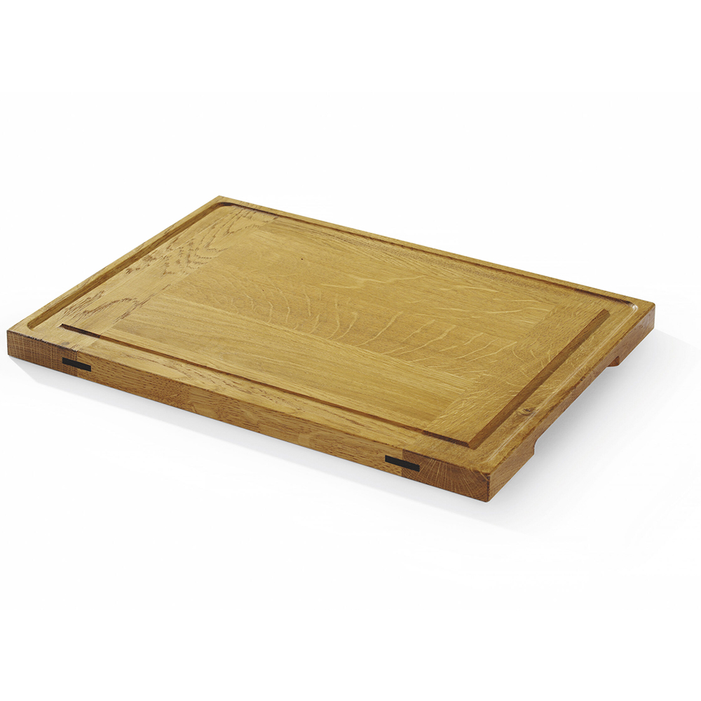 Дошка сервірувальна дубова Hendi 370x270x(H)20мм