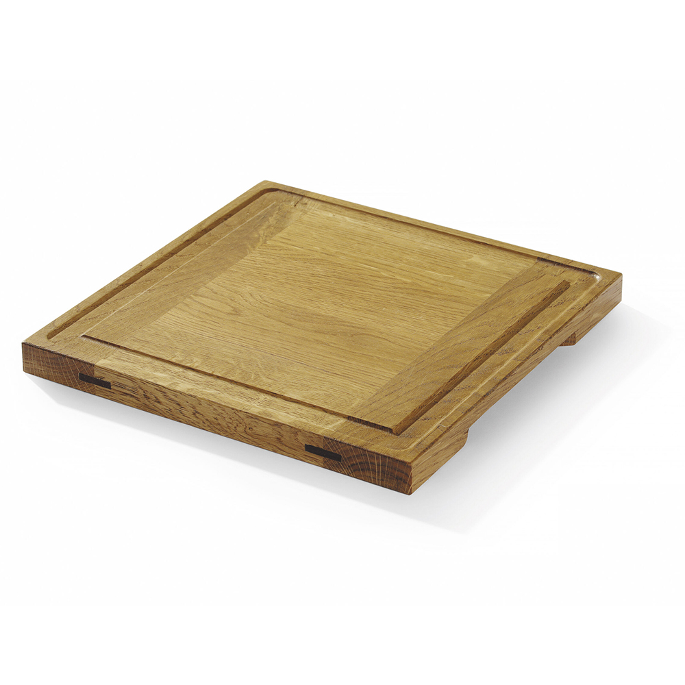 Дошка сервірувальна дубова Hendi 270x270x(H)20мм