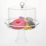 Підставка з кришкою для торта акрилова Ø355 мм