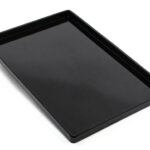 Піднос з меламіну 403×270×20 см чорний - Зображення 5
