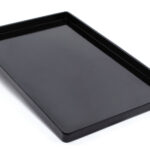 Піднос з меламіну 403×270×20 см чорний - Зображення 6