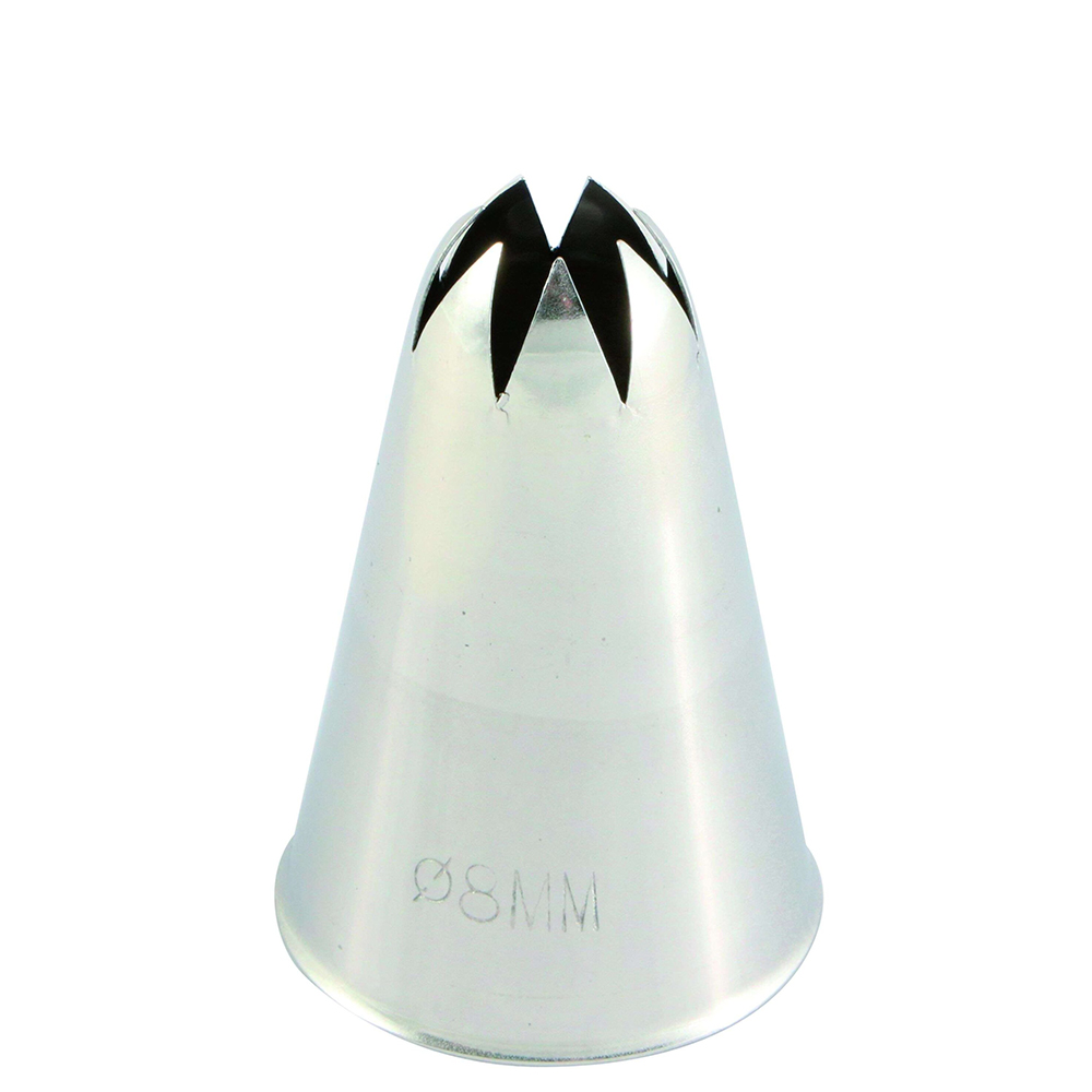 Насадка кондитерська Martellato "Закрита зірка" Ø8 мм