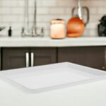 Блюдо для викладки з полікарбонату GN 1/2 325x265 мм біле - Зображення 2