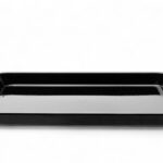 Блюдо для викладки з полікарбонату 280х280х23 мм чорне - Зображення 3