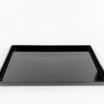Піднос з меламіну 338×224×20 см чорний - Зображення 3