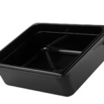 Гастроємність із чорного поліпропілену One Chef 1/2 100 мм - Зображення 3