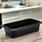 Гастроємність із чорного поліпропілену One Chef 1/4 65 мм - Зображення 2