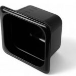 Гастроємність із чорного поліпропілену One Chef 1/6 100 мм - Зображення 4