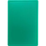 Дошка обробна зелена з жолобом Stalgast 600х400х18 мм - Зображення 2