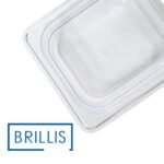 Гастроємкість GN 1/6-65 з прозорого полікарбонату Brillis - Зображення 4