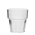 Склянка Граніт низька з полікарбонату прозора 270 мл