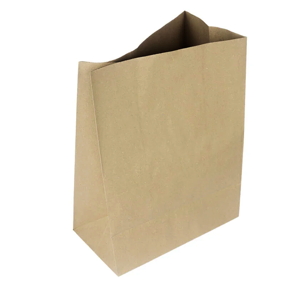 Пакет без ручок коричневий 686 (100 шт) 260x130x350 мм