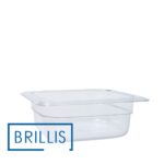 Гастроємкість GN 1/6-65 з прозорого полікарбонату Brillis