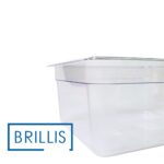 Гастроємність GN 1/2-150 з прозорого полікарбонату Brillis - Зображення 3