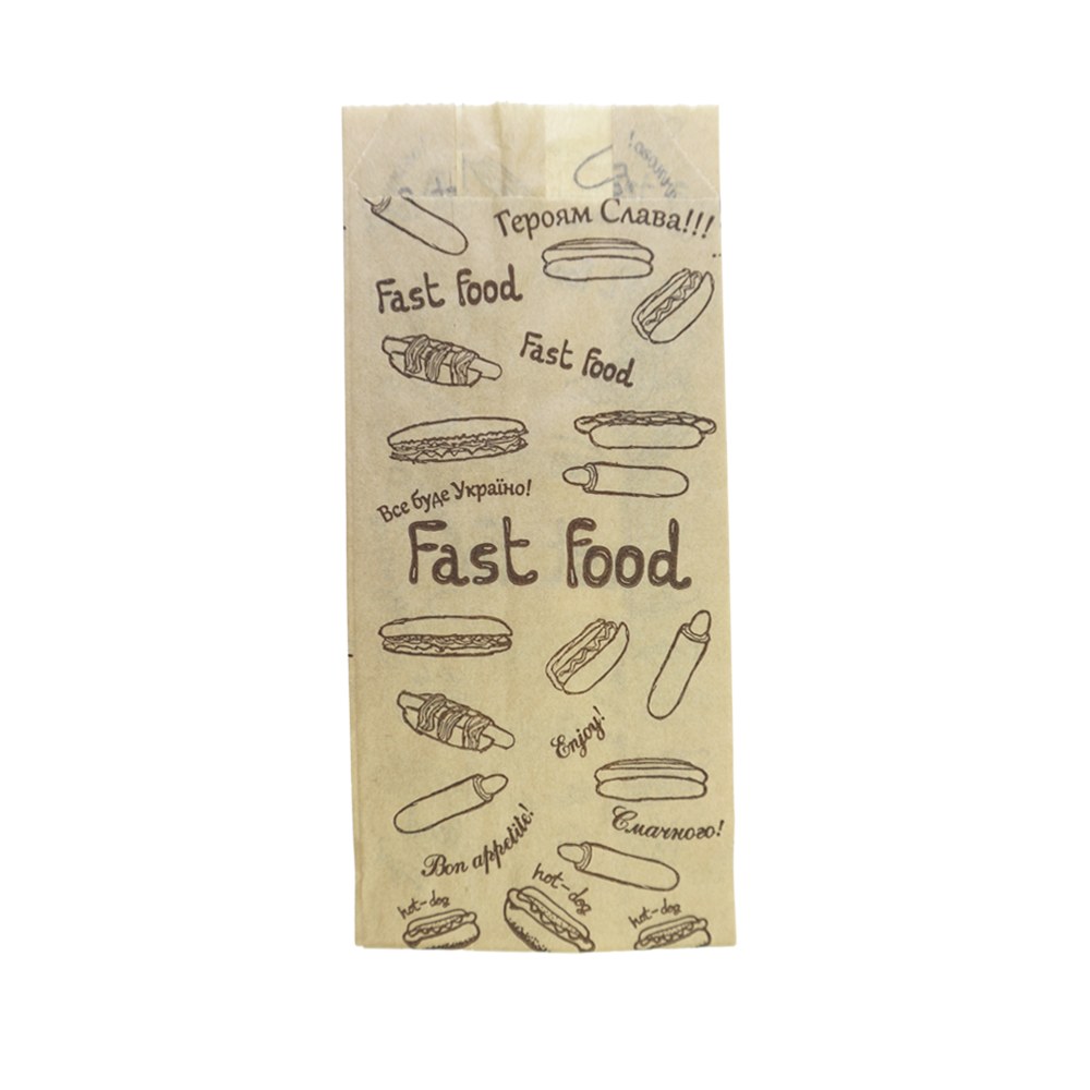 Упаковка для французького хот-догу 88 (1000 шт) 160х70х40 мм