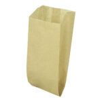Пакет саше для французького хот дога коричневий 89 (1000 шт) 160х70х40 мм