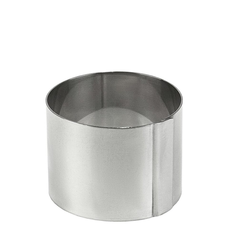 Форма кругла з нержавіючої сталі Ø80х60 см