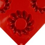 Форма силіконова Профі Пісочне печиво Ø80 мм 6 комірок - Зображення 3