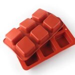 Форма силіконова Профі Квадрат 65 мм 6 комірок