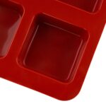 Форма силіконова Профі Квадрат 65 мм 6 комірок - Зображення 3