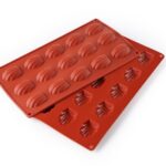 Форма силіконова Профі Мушля 42х35 мм 15 комірок