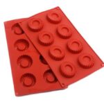 Форма силіконова Профі Саварін Ø50 мм 8 комірок