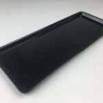 Піднос з меламіну 389×154×15 мм чорний - Зображення 5