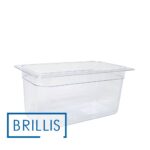 Гастроємкість GN 1/3-150 з прозорого полікарбонату Brillis