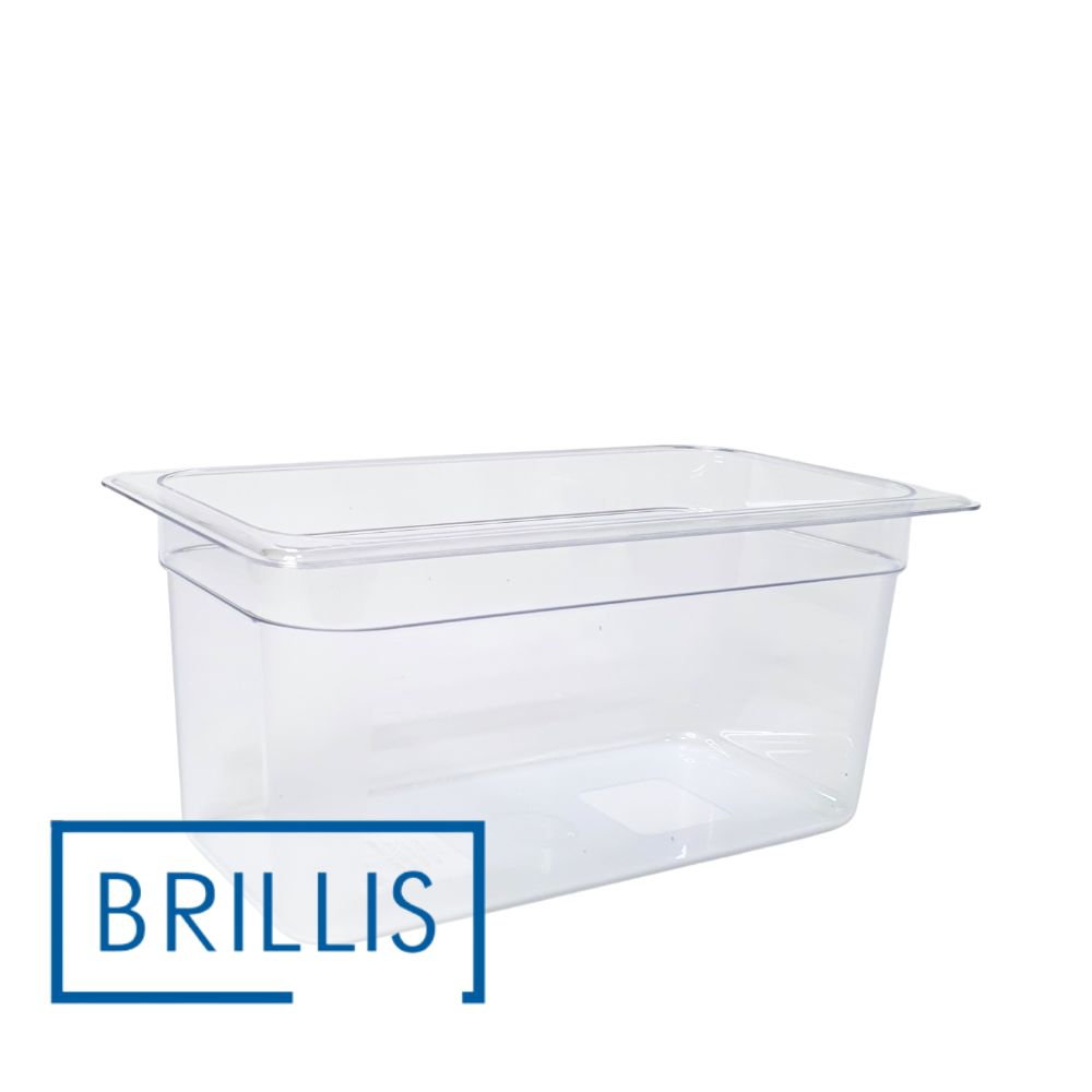 Гастроємкість GN 1/3-150 з прозорого полікарбонату Brillis