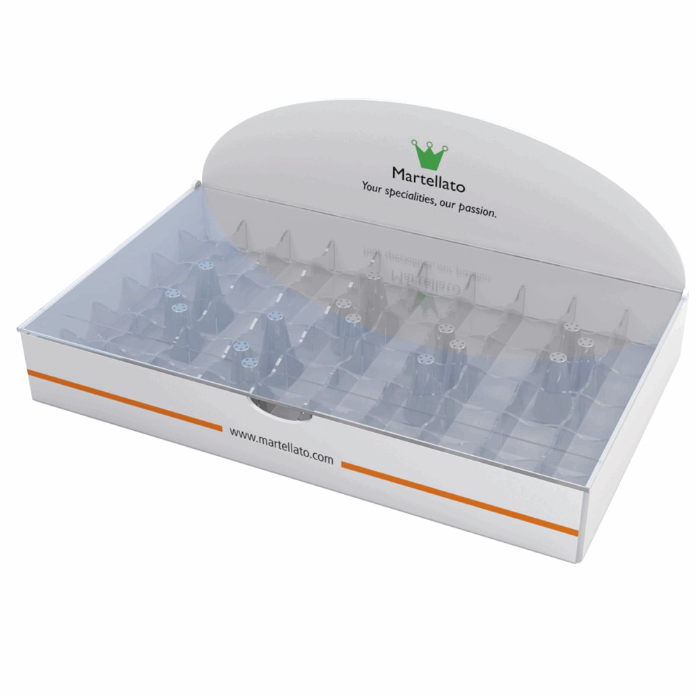 Стійка для насадок Martellato Transpa 515х315 мм