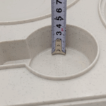 Термопіднос на 5 відділень Gastro Plast 540x380x120 мм зелено-кремовий - Зображення 10