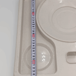 Термопіднос на 5 відділень Gastro Plast 540x380x120 мм зелено-кремовий - Зображення 13