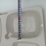 Термопіднос на 6 відділень з замком Gastro Plast 540x380x120 мм зелено-кремовий - Зображення 11