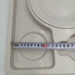 Термопіднос на 6 відділень з замком Gastro Plast 540x380x120 мм зелено-кремовий - Зображення 18