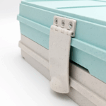 Термопіднос на 6 відділень з замком Gastro Plast 540x380x120 мм зелено-кремовий - Зображення 3